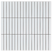 White Satin Porcelain Kit Kat Mosaic