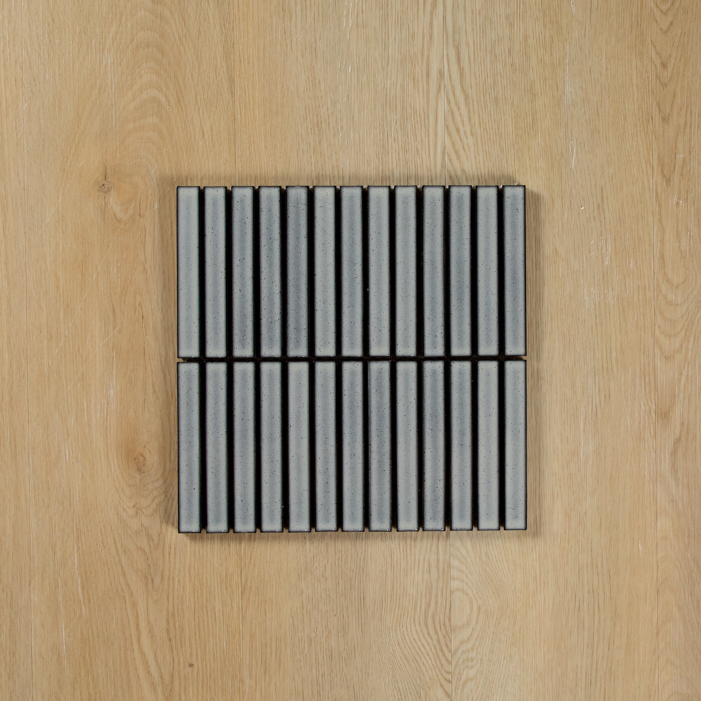 Clovelly Antique Grey Gloss Concave Kit Kat Mosaic