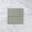 Clovelly Pearl Sage Matte Concave Kit Kat Mosaic