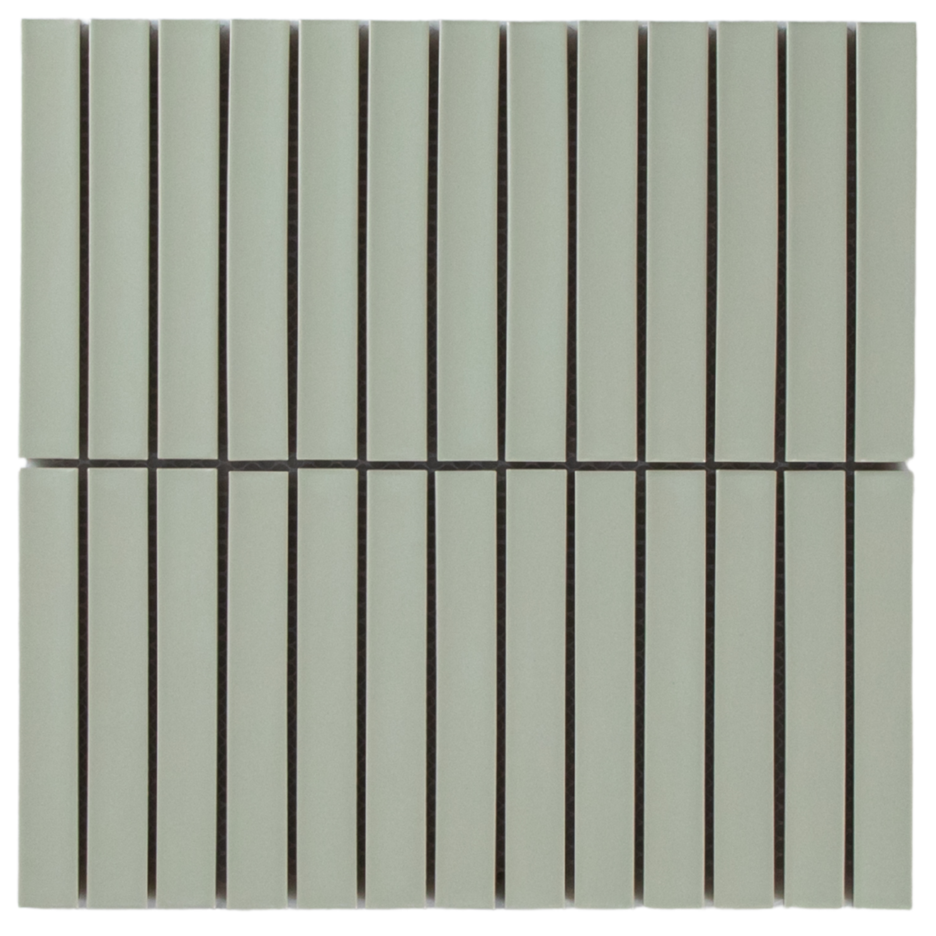 Clovelly Pearl Sage Matte Concave Kit Kat Mosaic