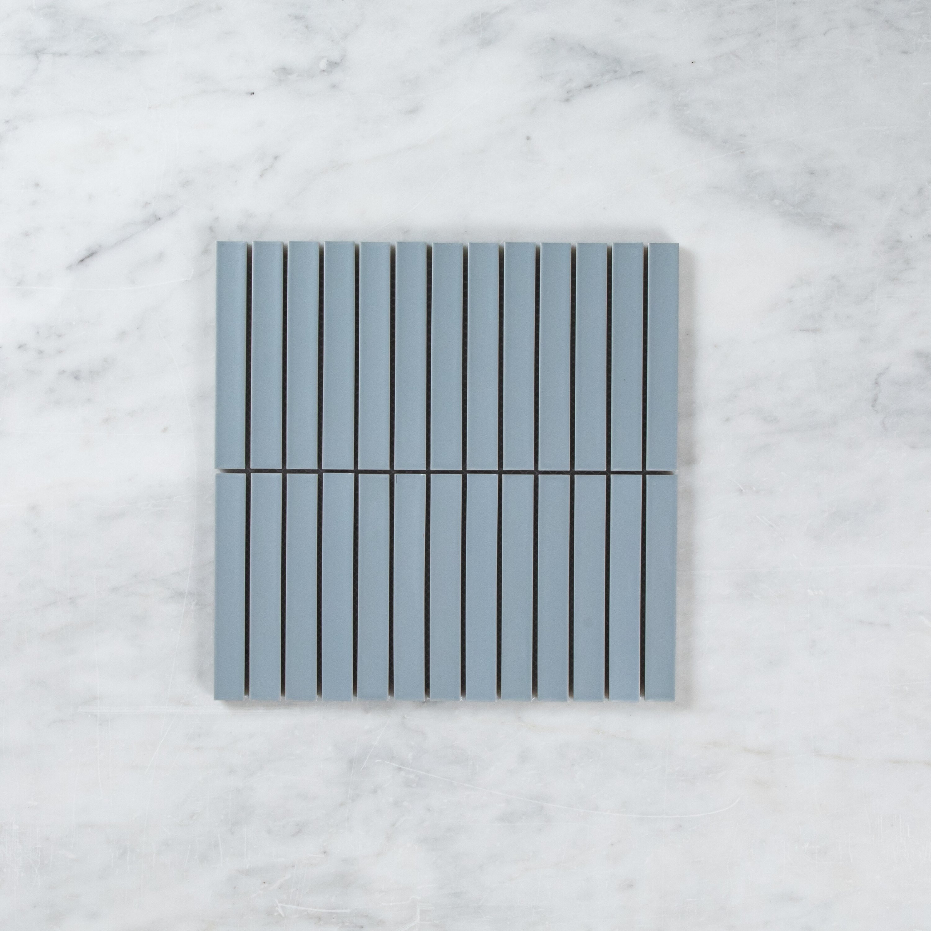 Clovelly Pearl Saphire Matte Concave Kit Kat Mosaic