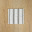 Clovelly Snow White Gloss Concave Kit Kat Mosaic
