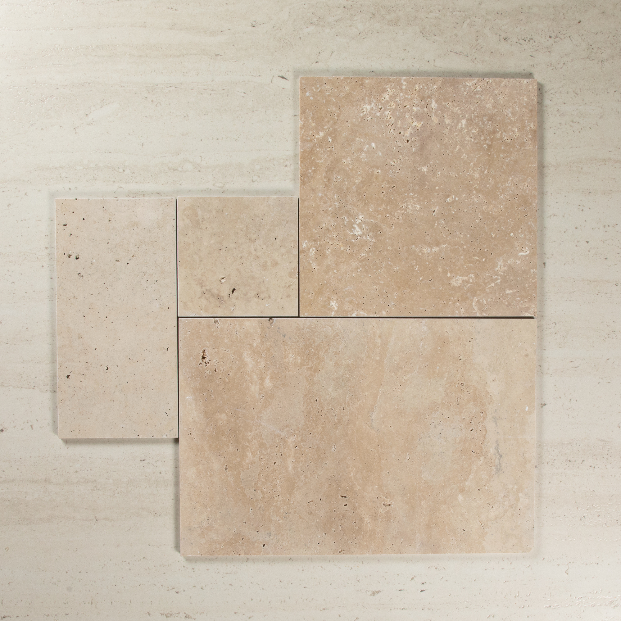 Travertine Latte French Pattern 12mm