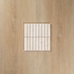 Concave Limestone Ivory Mosaic