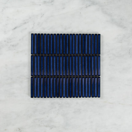 Cottesloe Antique Dark Blue Kit Kat Mosaic