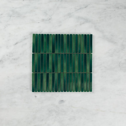 Cottesloe Antique Forrest Green Kit Kat Mosaic