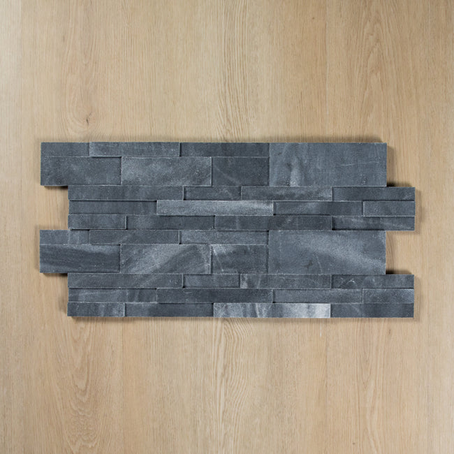 Crystal Black Honed Ledger Stone