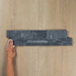Crystal Black Honed Ledger Stone