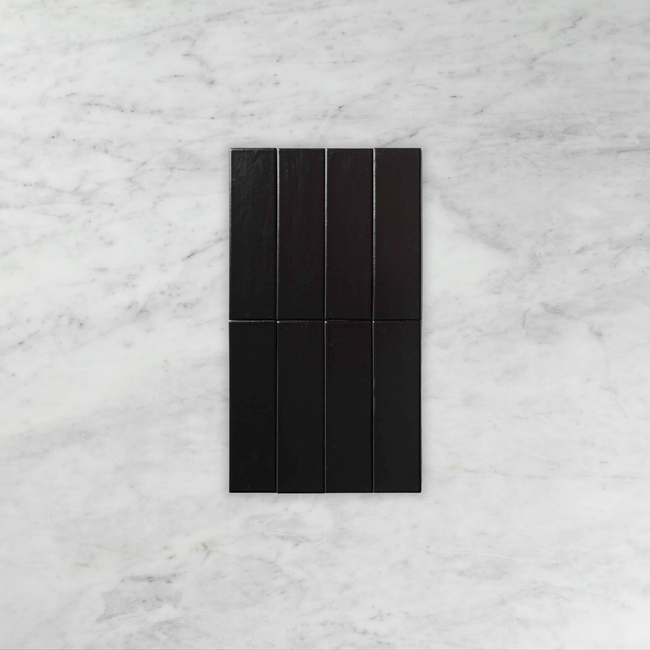Brava Black Satin Subway
