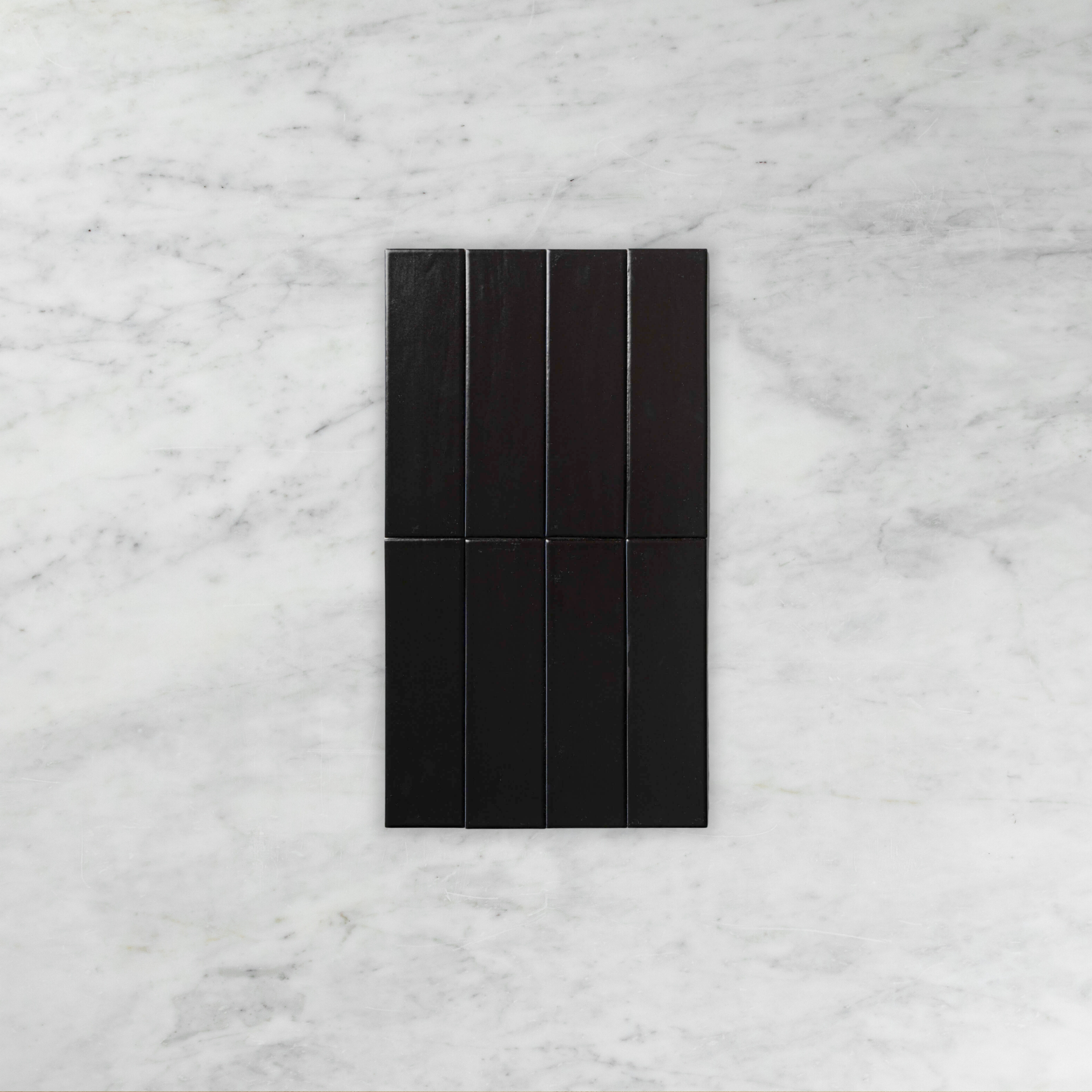 Brava Black Satin Subway