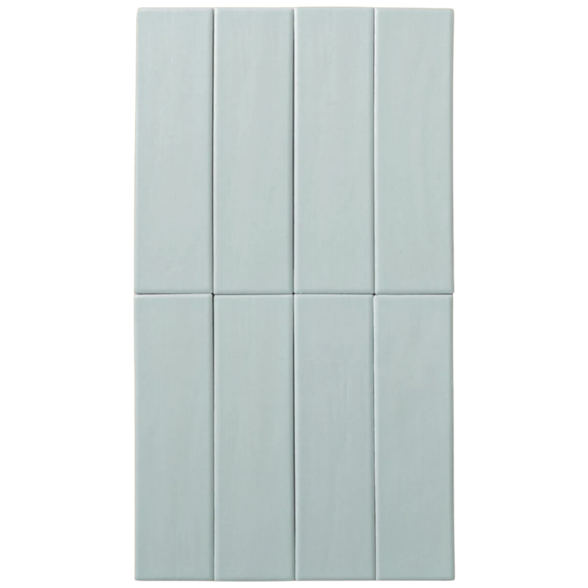 Brava Mint Satin Subway