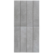 Bricks Grey Glossy Subway