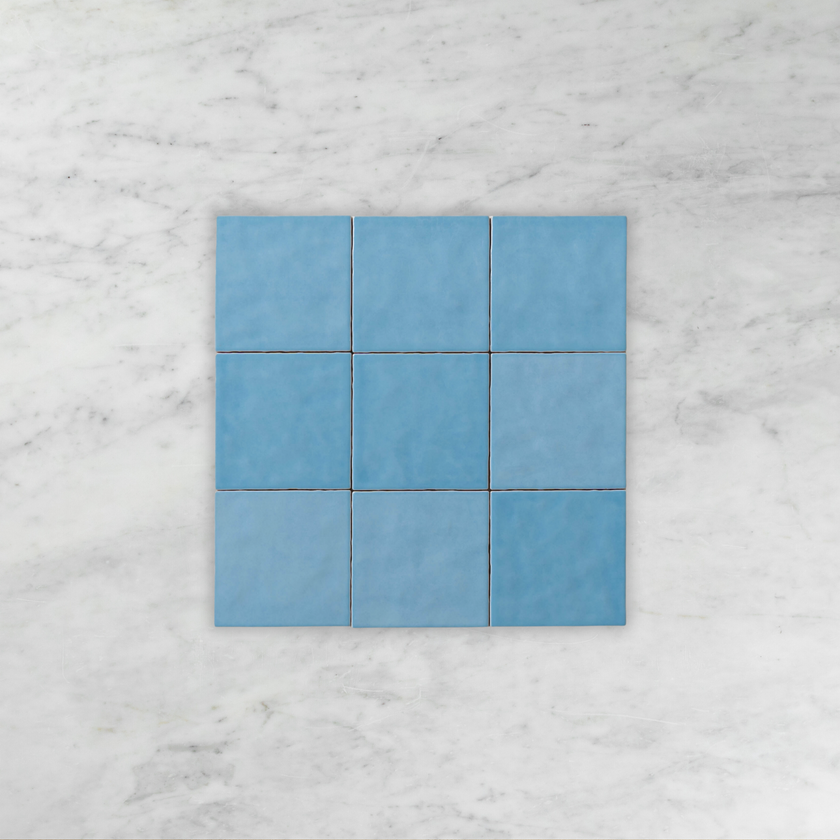 Casablanca Baby Blue Gloss Square