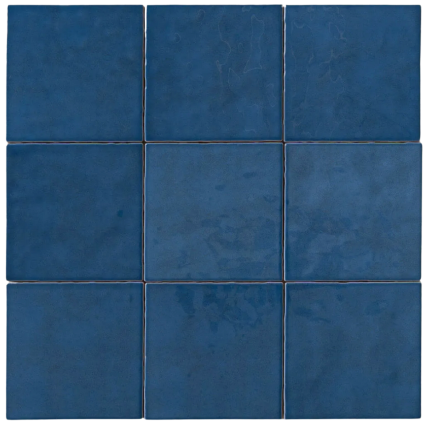 Casablanca Navy Blue Gloss Square