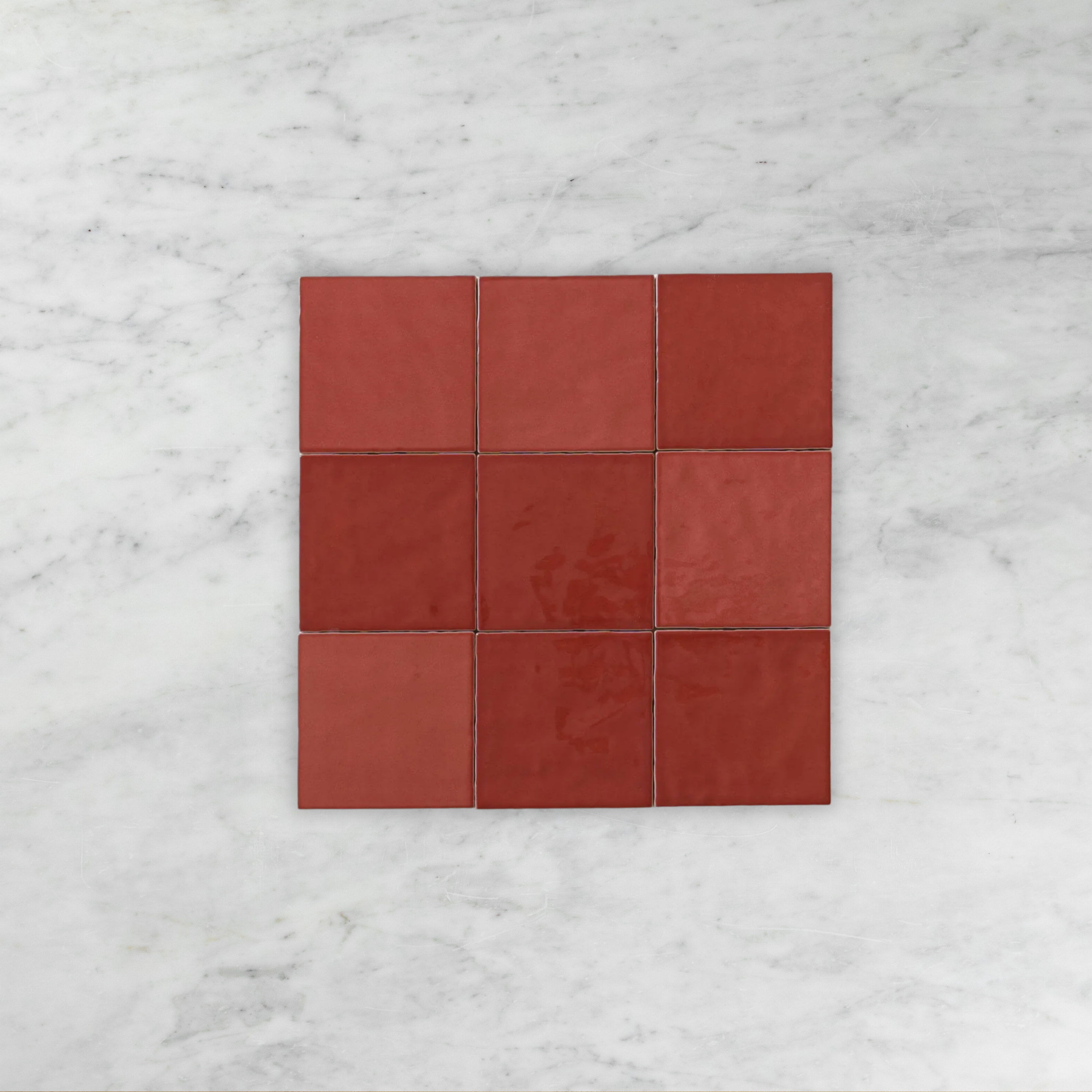 Casablanca Red Gloss Square