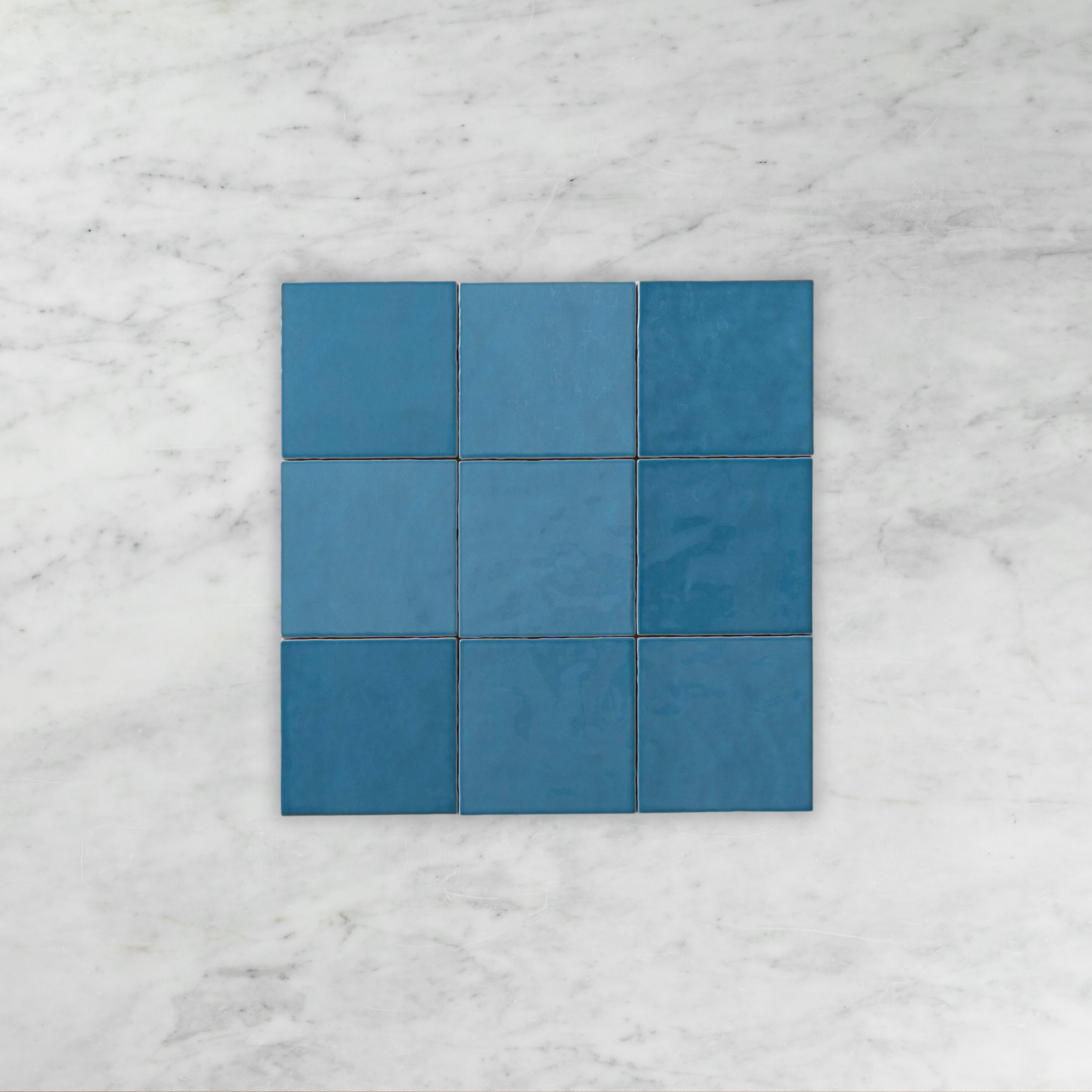 Casablanca Sky Blue Gloss Square