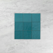 Casablanca Turquoise Gloss Square