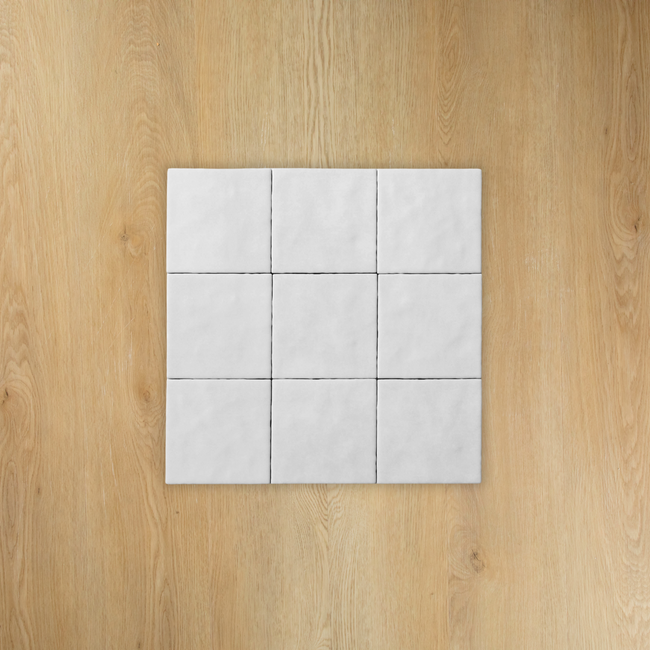 Casablanca White Matte Square