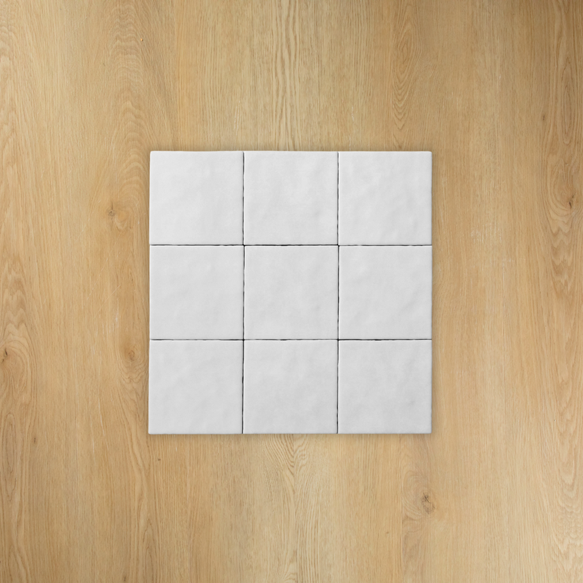 Casablanca White Matte Square