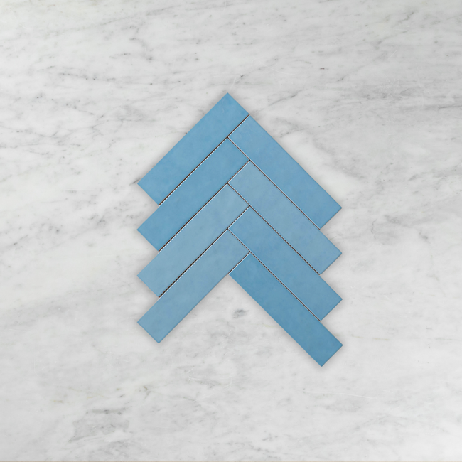 Casablanca Baby Blue Gloss Subway