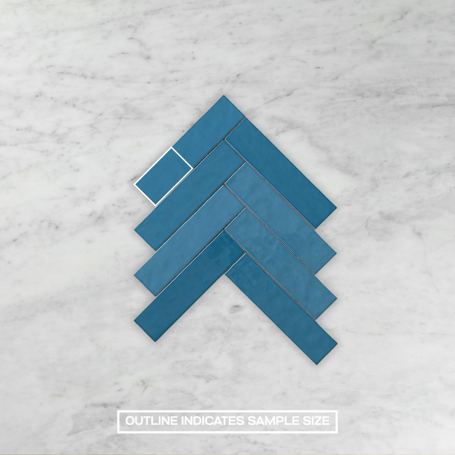 Casablanca Sky Blue Gloss Subway