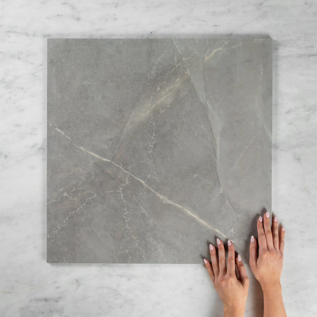 Dolce Dark Grey Nero Lappato