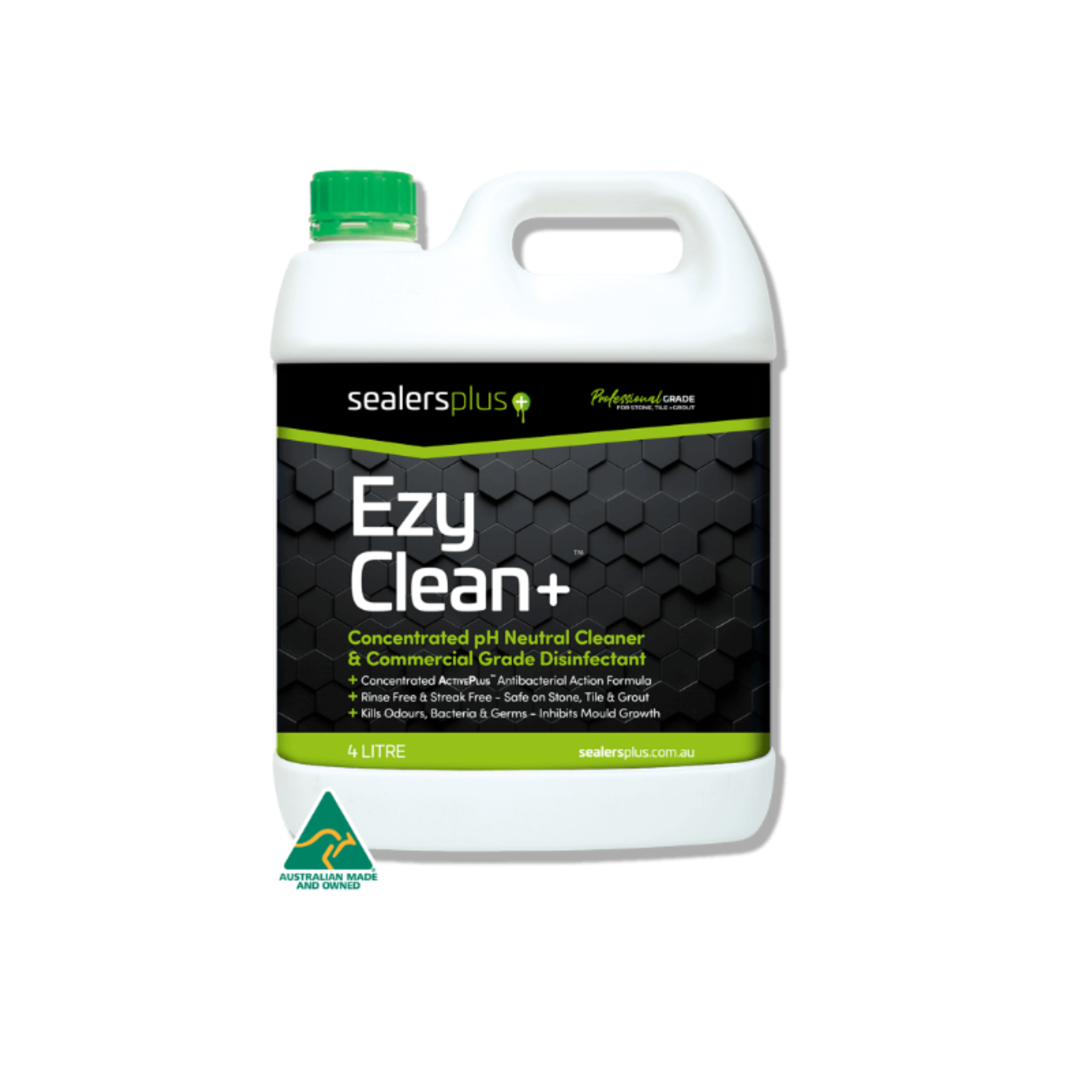 EzyClean+ Concentrated pH Neutral Cleaner & Disinfectant 4L