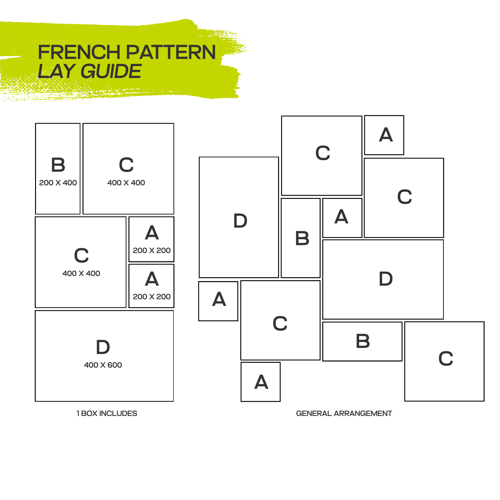 Norcia Grey French Pattern