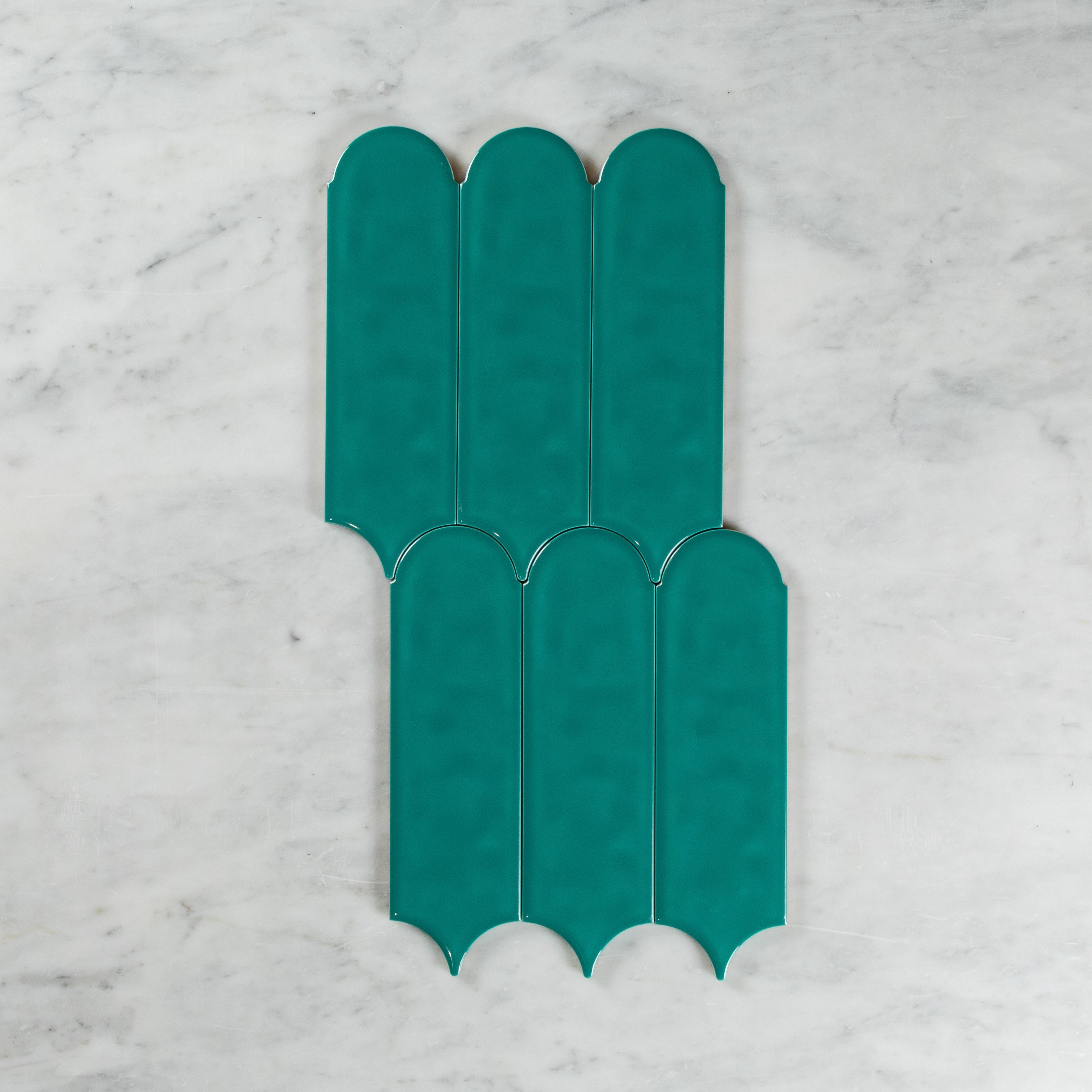 Flemmington Feather Green Ripple Gloss