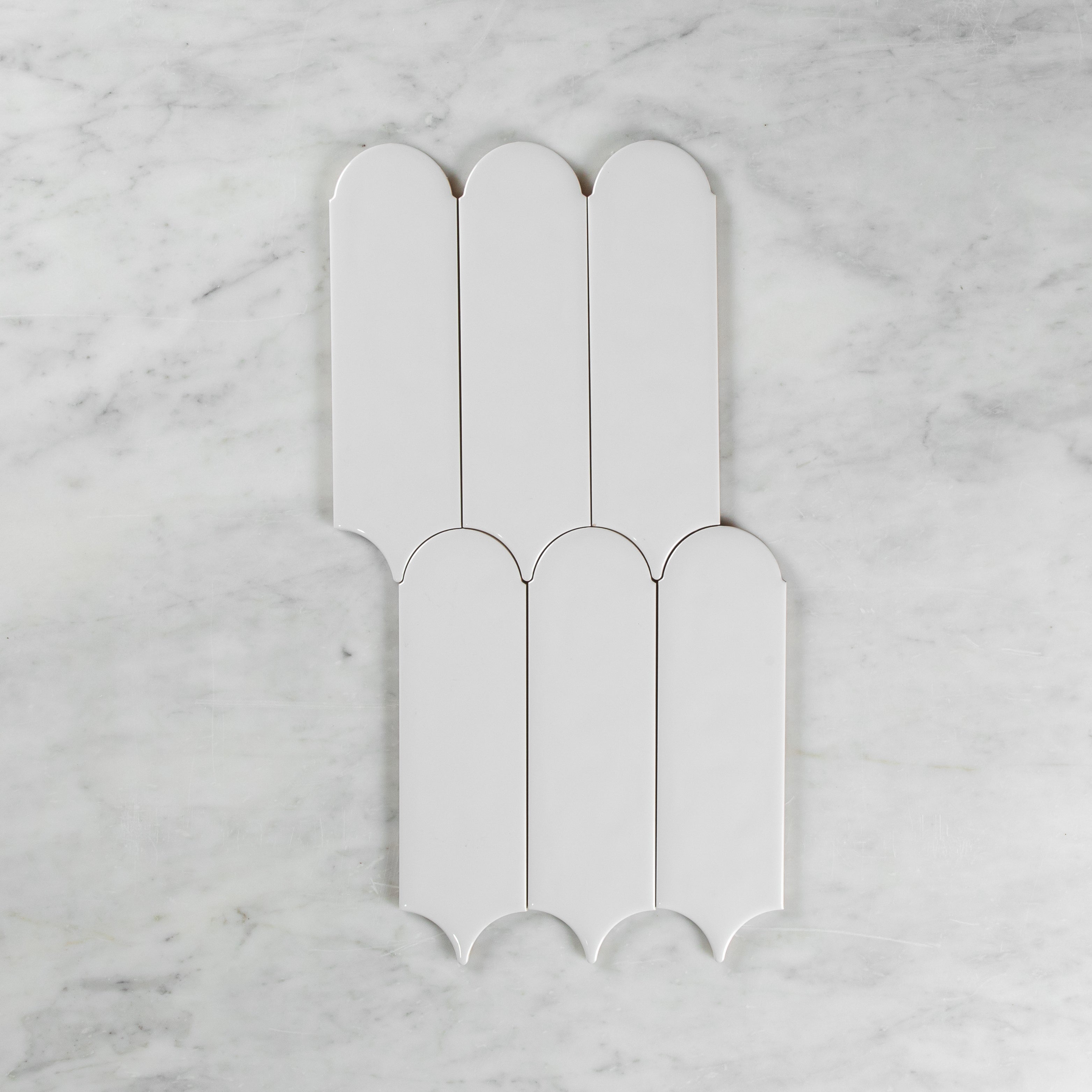 Flemmington Feather White Ripple Gloss