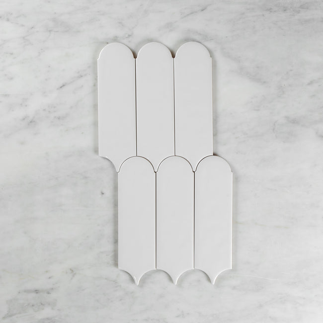 Flemmington Feather White Ripple Gloss