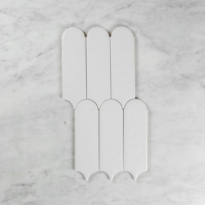 Flemmington Feather White Ripple Gloss