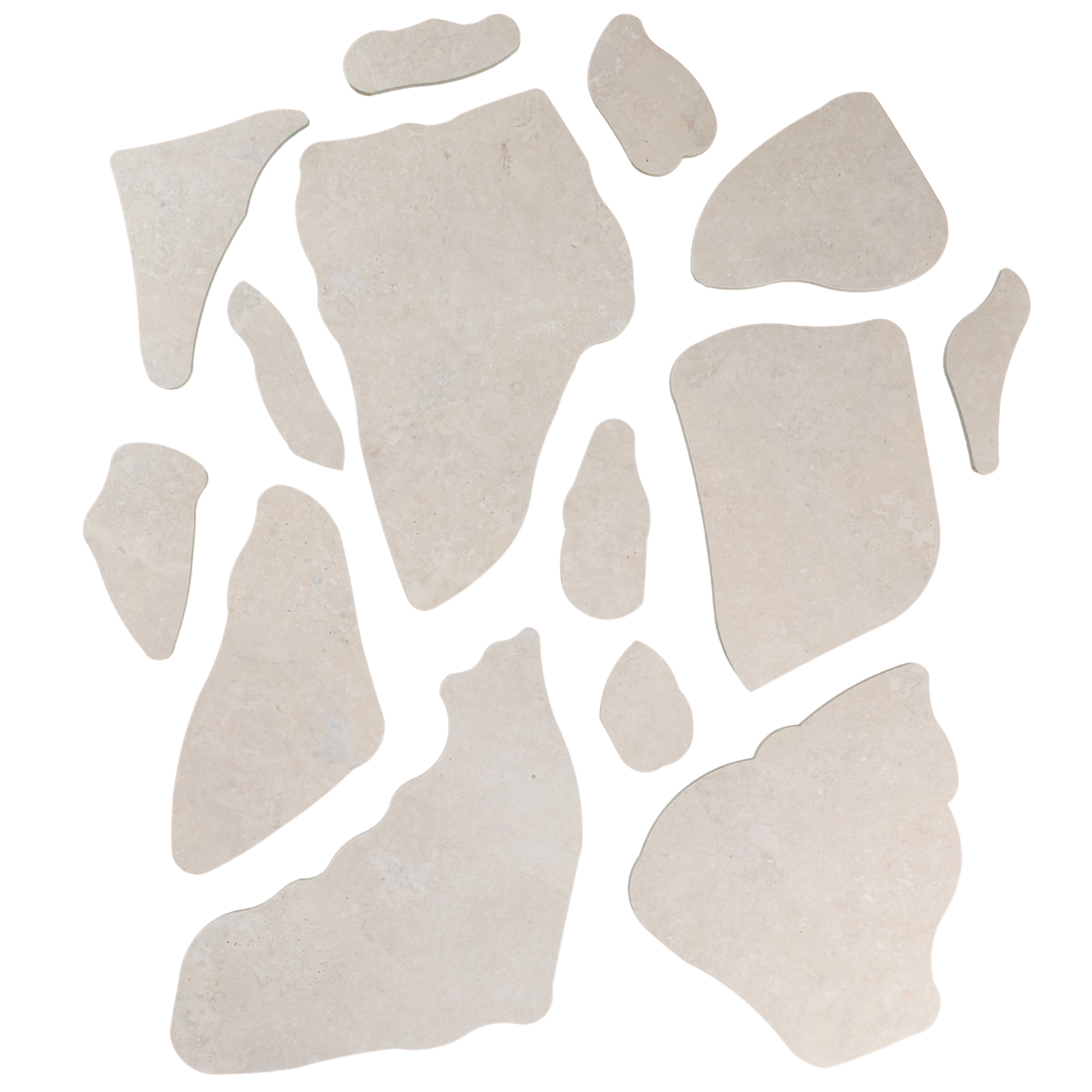 French Stone Beige Crazy Pave