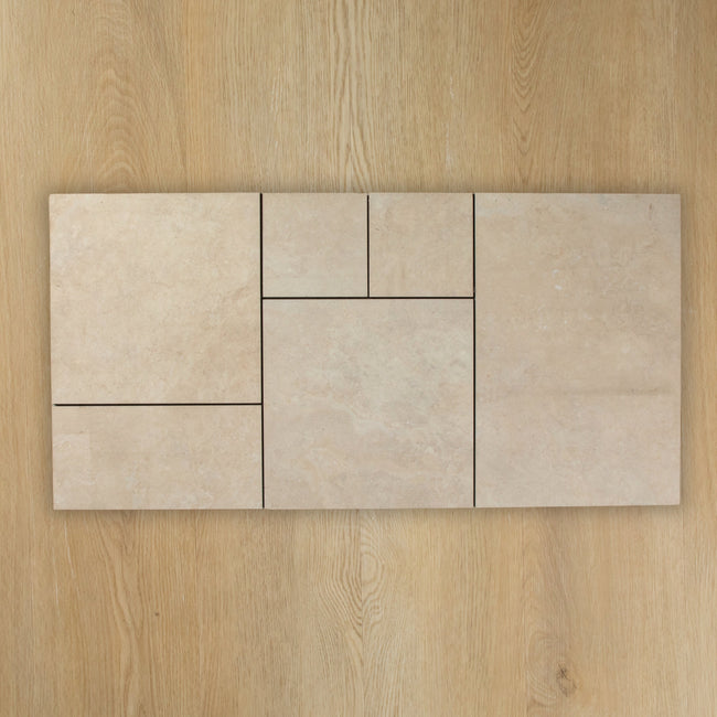 French Stone Beige French Pattern In Out