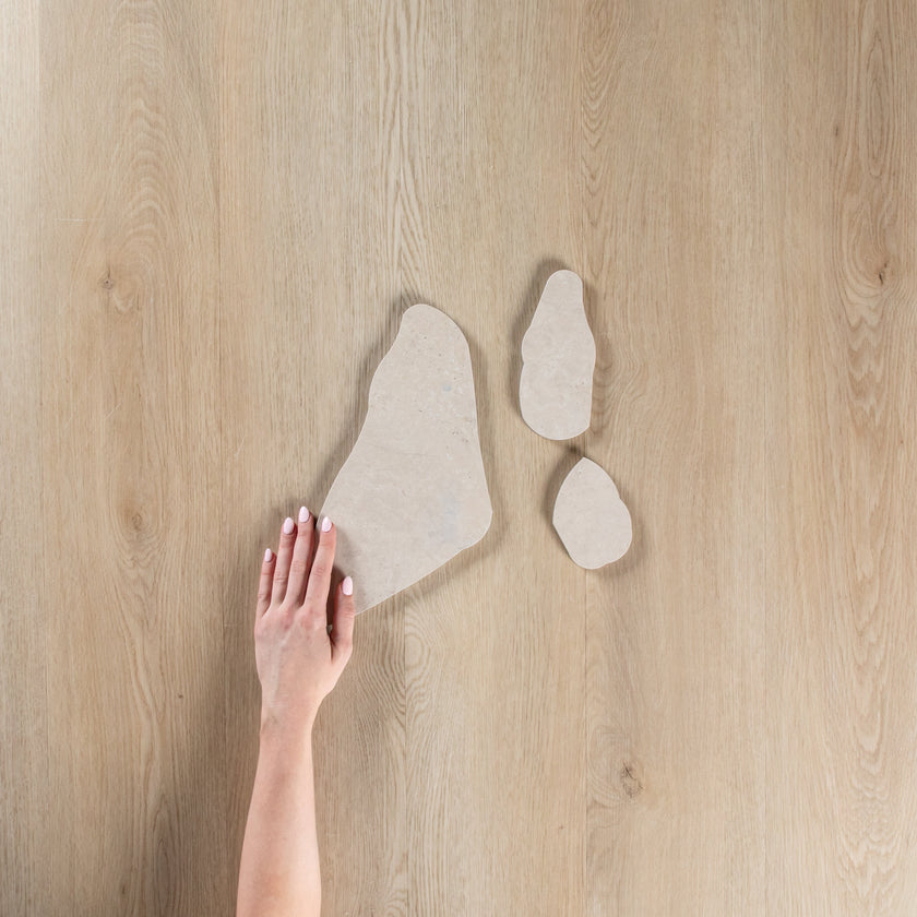 French Stone Beige Crazy Pave