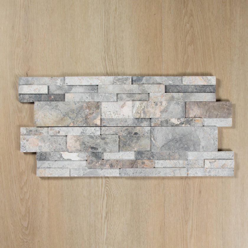 Grey Multicolor Honed Ledger Stone