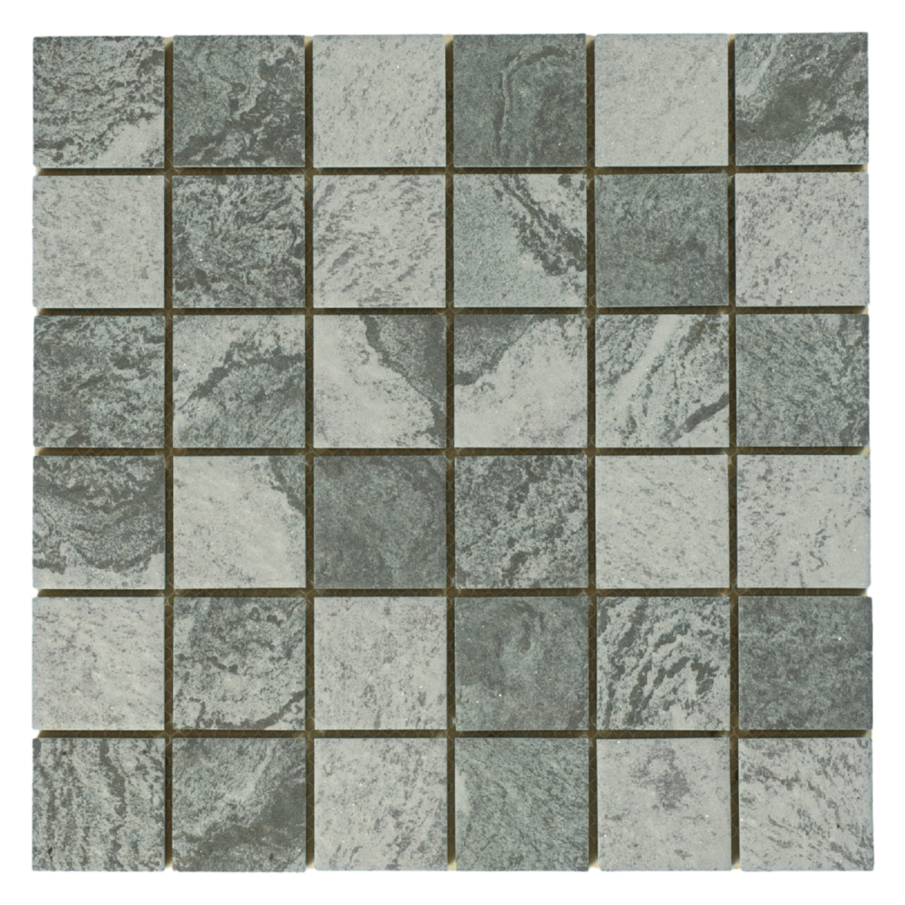 Hammond Grey Structured Mosaic