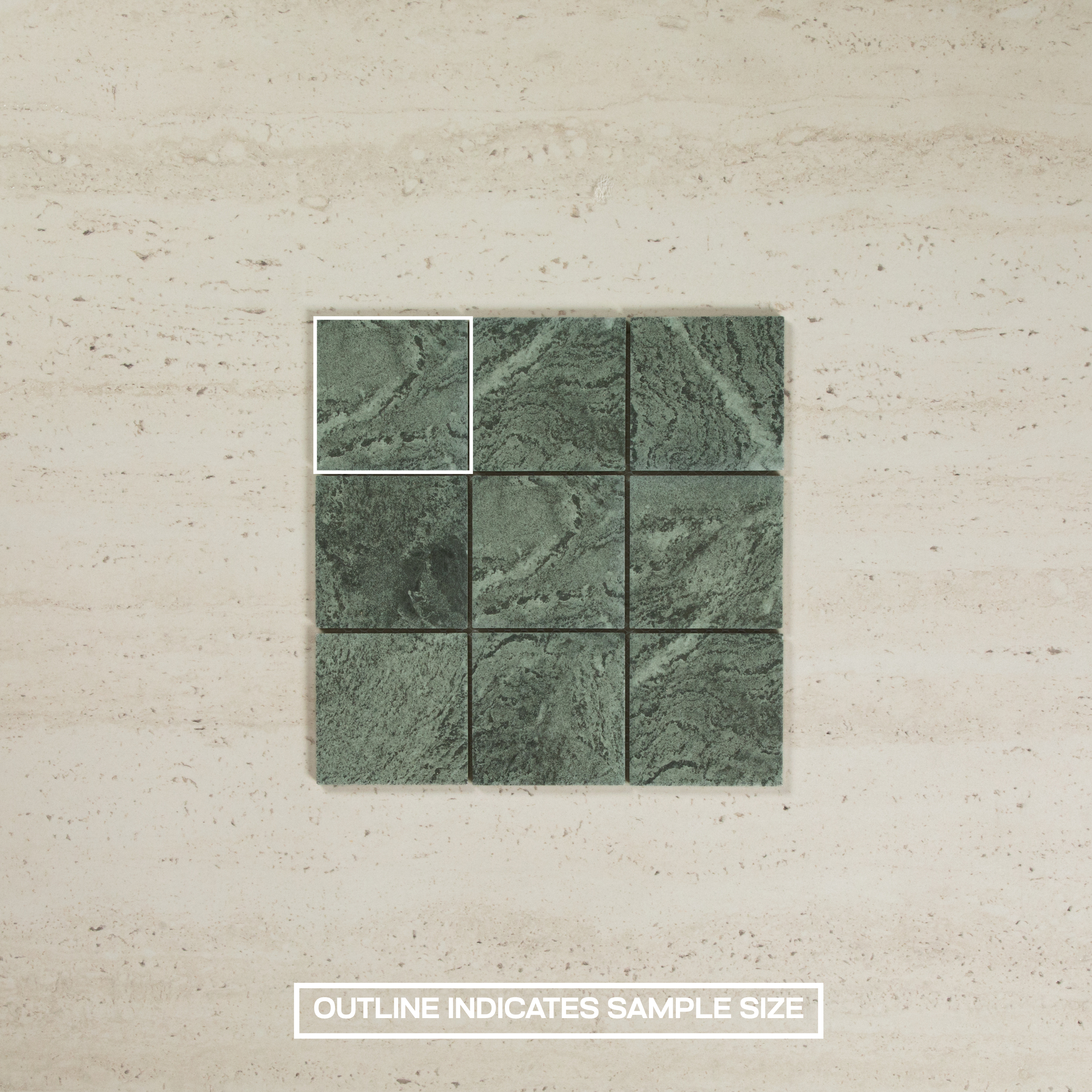 Hammond Green Structured Mosaic