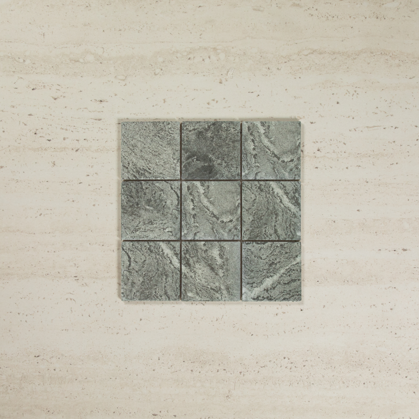 Hammond Grey Structured Mosaic