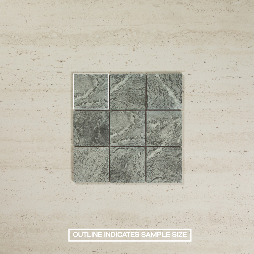 Hammond Grey Structured Mosaic