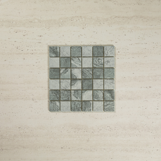 Hammond Grey Structured Mosaic