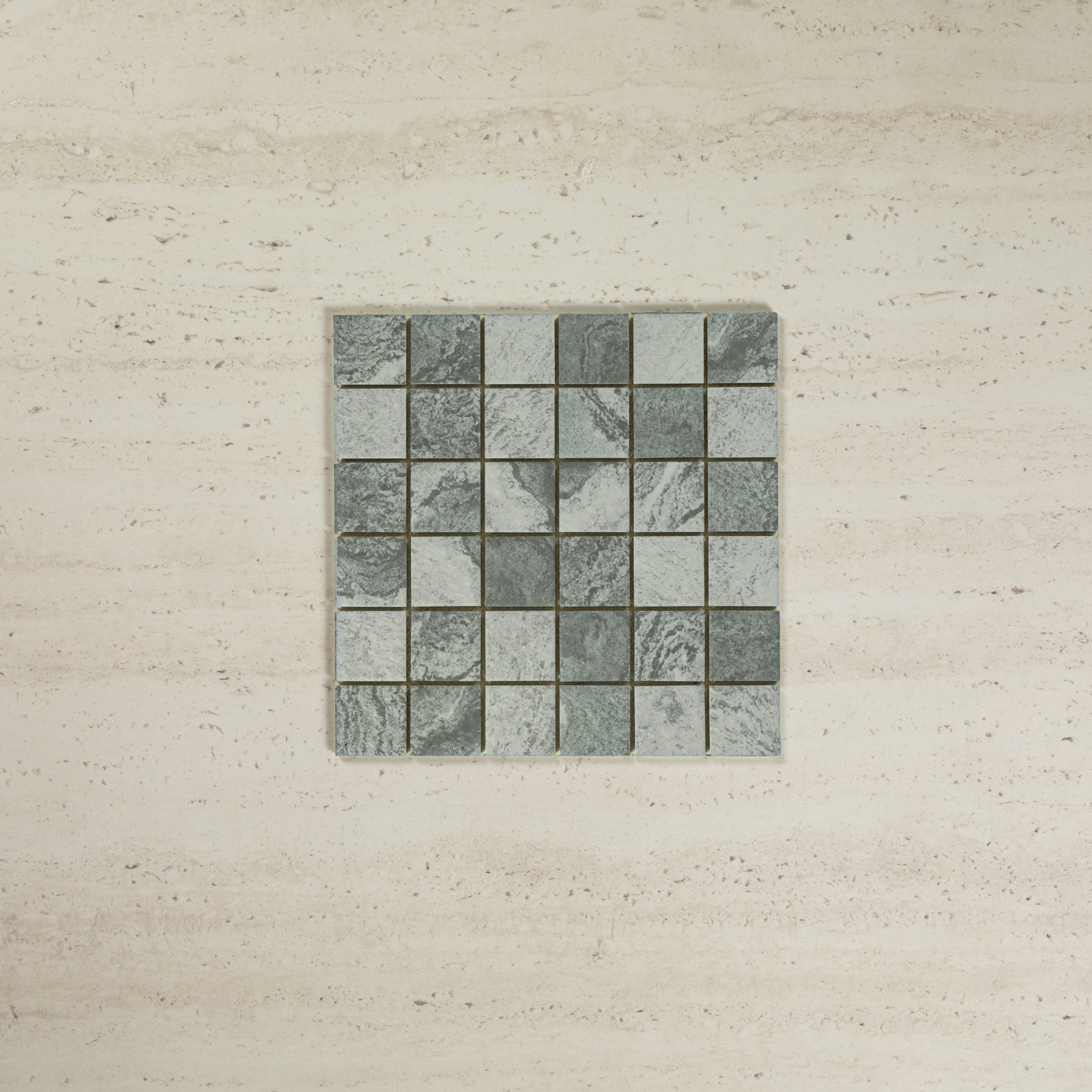 Hammond Grey Structured Mosaic