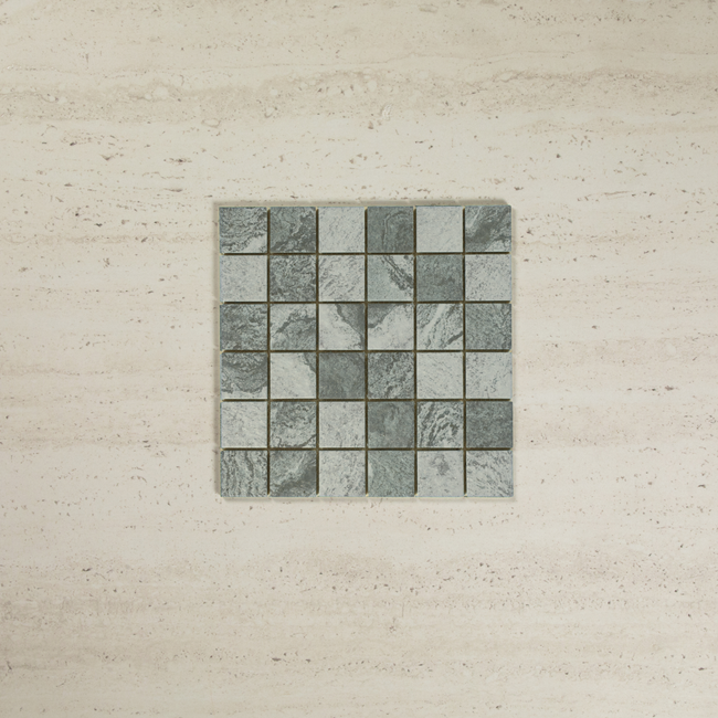 Hammond Grey Structured Mosaic