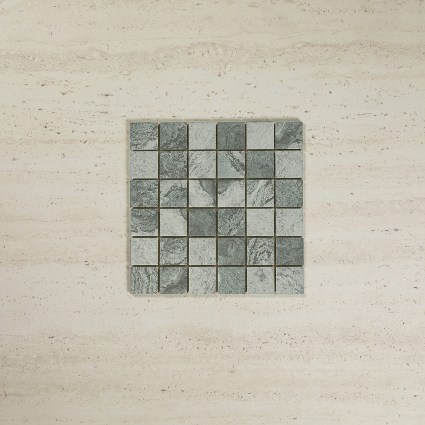 Hammond Grey Structured Mosaic