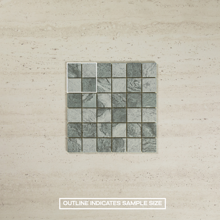 Hammond Grey Structured Mosaic