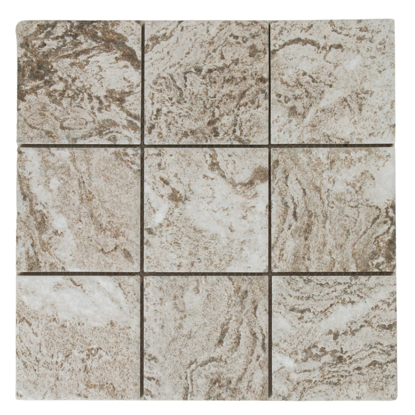 Hammond Light Grey Structured Mosaic