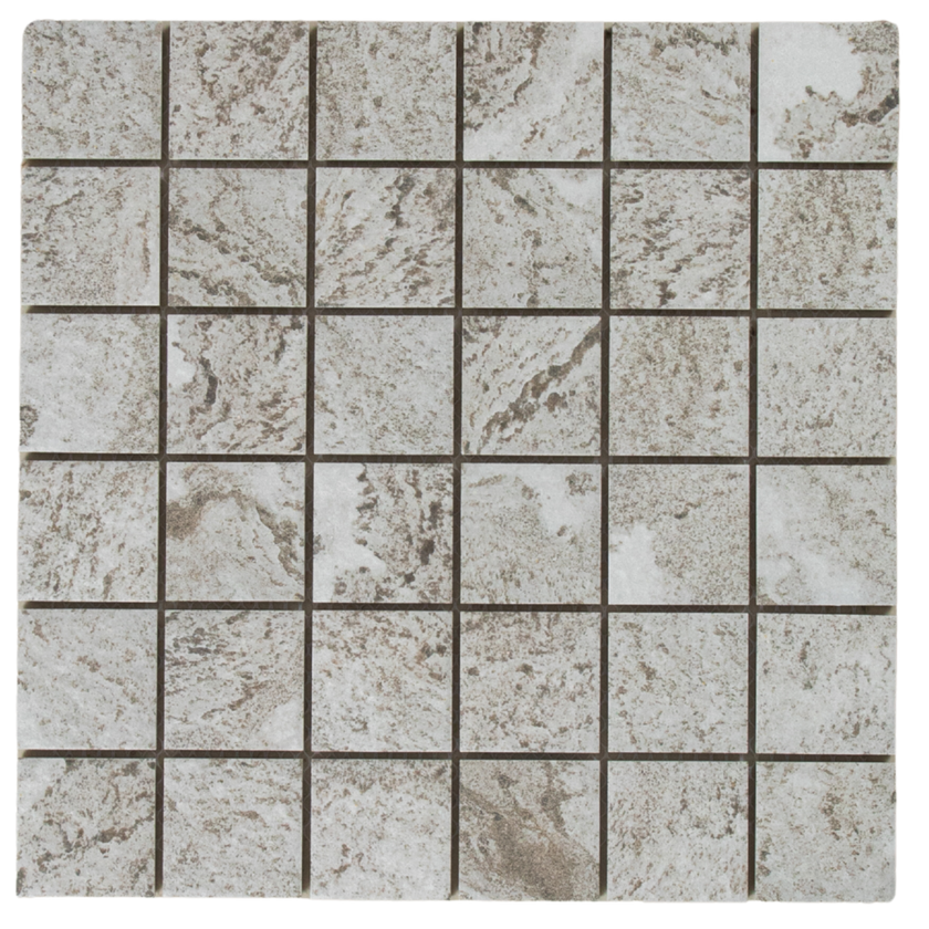 Hammond Light Grey Structured Mosaic