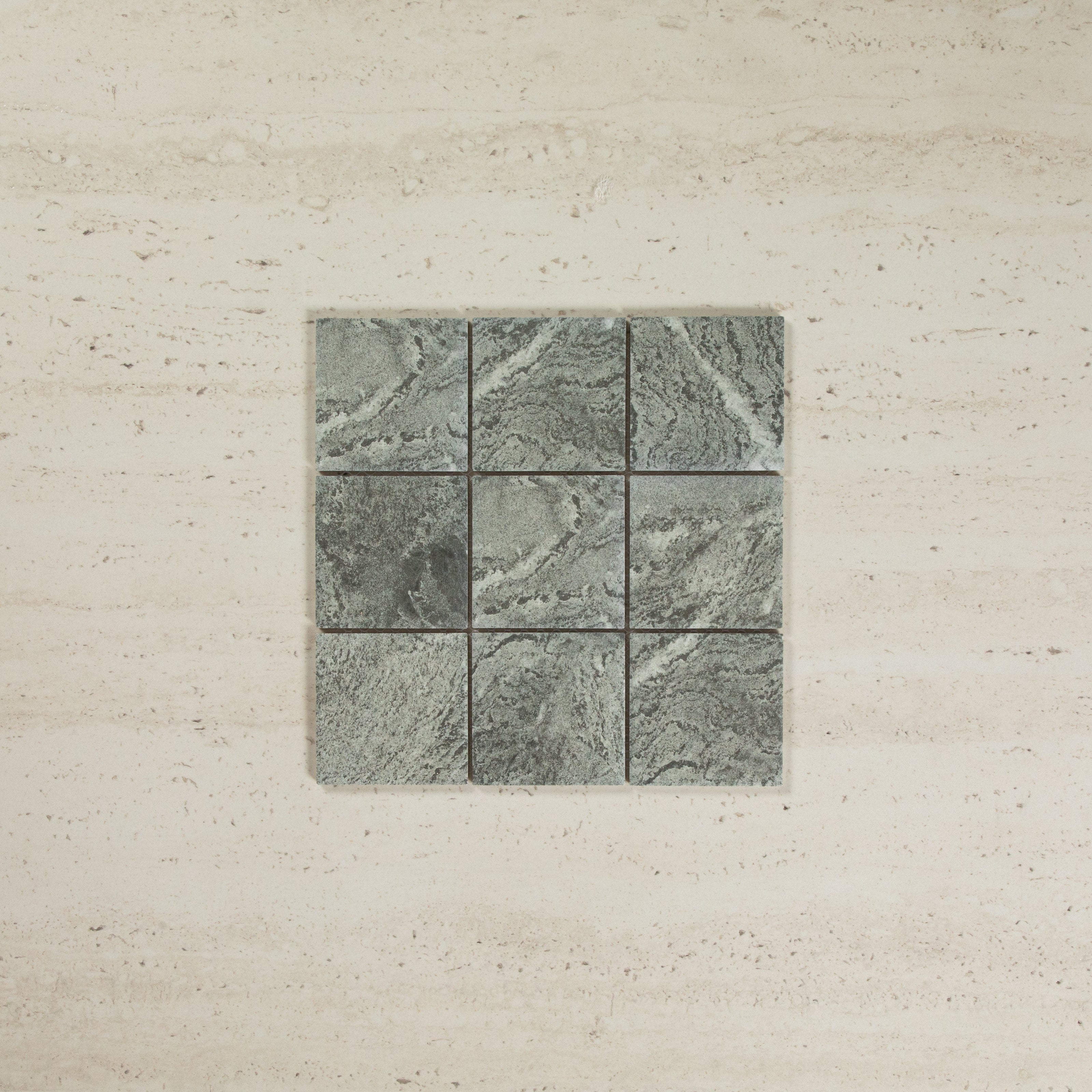 Hammond Grey Structured Mosaic