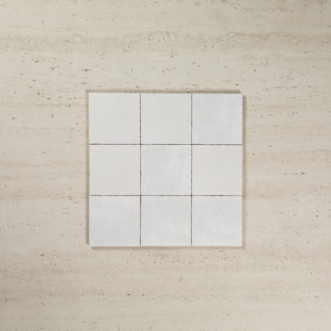 Haven White Matte Square