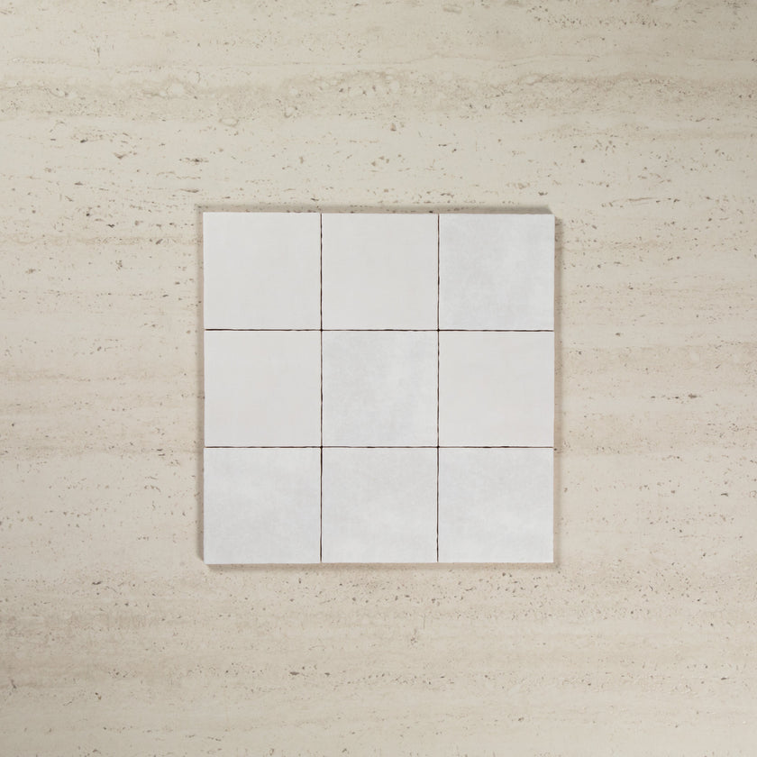 Haven White Matte Square